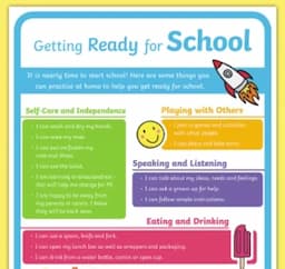 School Readiness Checklist