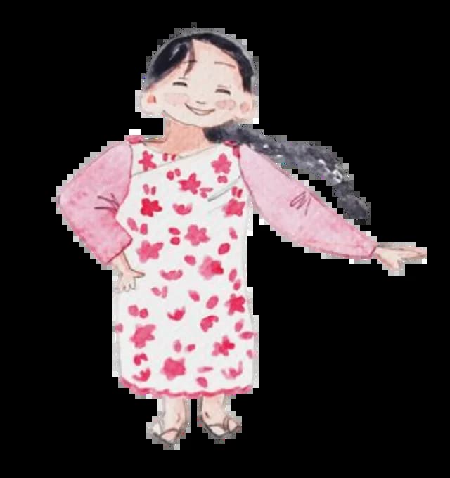 Happy child illustration